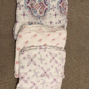 Aden & Anais Muslin Swaddle Blankets (3 pack)